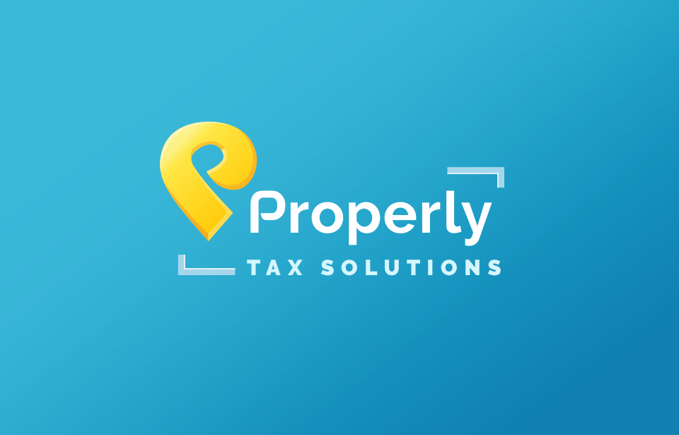 Logo design by Mapmaker Studio for Properly Tax Solutions