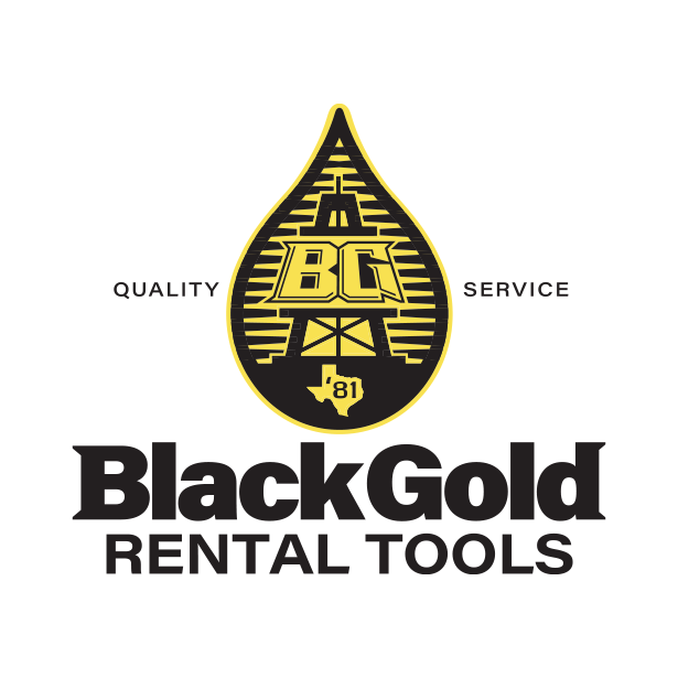 Logo created by Mapmaker Studio for Black Gold Rental Tools
